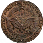 France, Fifth Republic, General Martial Valin Bronze Medal, 1967