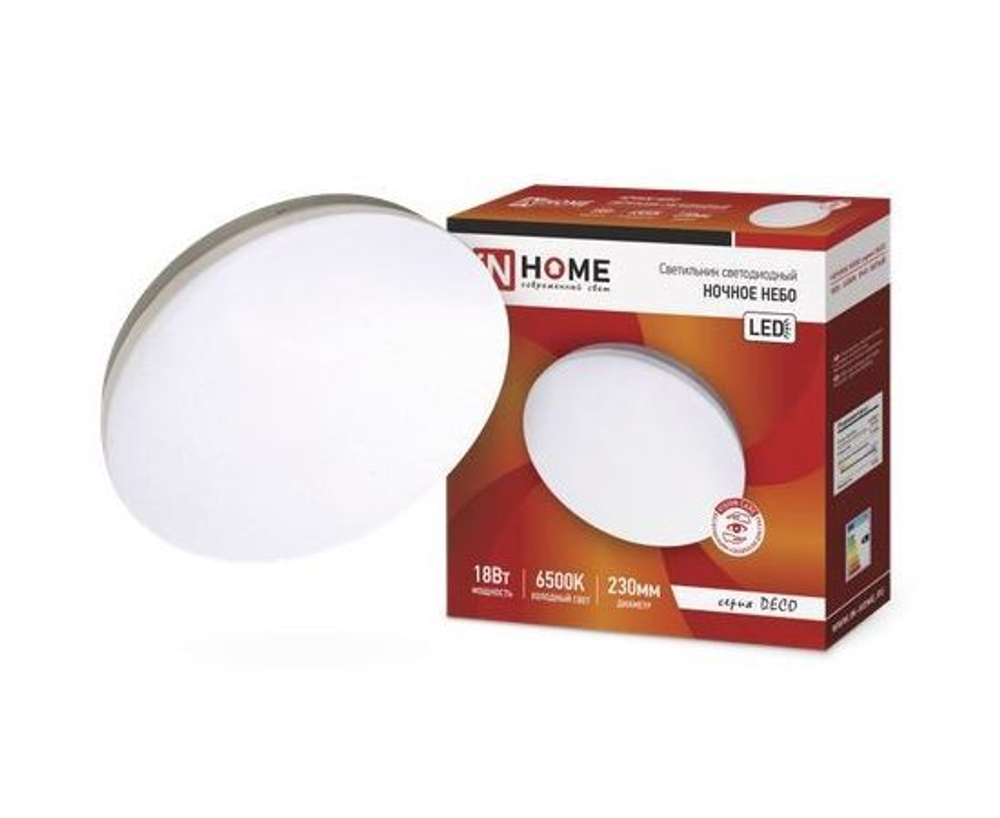 ASD/InHome светильник светодиодный декоративный 18W(1170lm) 4000K 4K 230x55  IP40 DECO НОЧНОЕ НЕБО