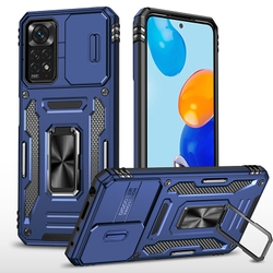 Чехол Safe Case с кольцом и защитой камеры для Xiaomi Redmi Note 11 Pro