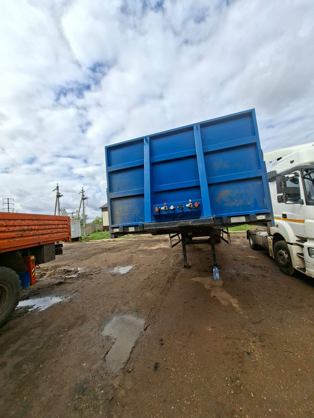 Туймазинский завод автобетоновозов 5885* Полуприцеп бортовой 588521