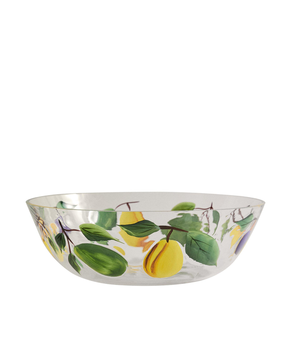 Zara Home блюдо сервировочное из стекла, цвет разноцветный, 24 см