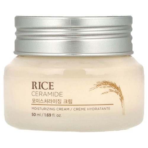The Face Shop, Rice Ceramide, увлажняющий крем, 50 мл (1,69 жидк. унц.)
