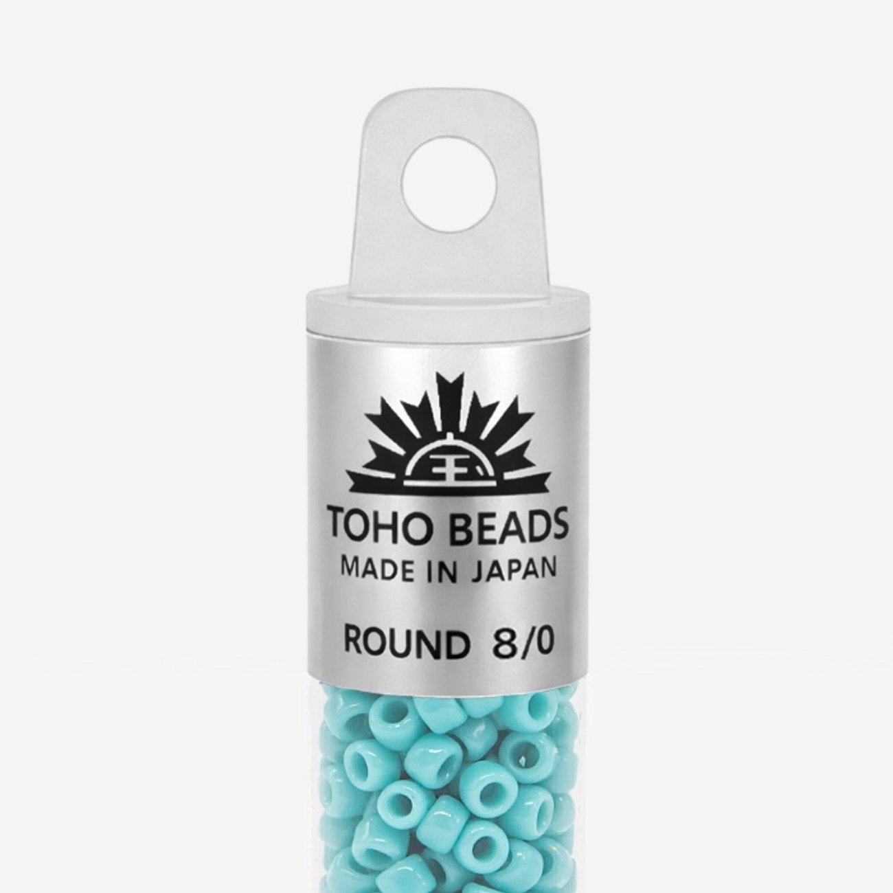 Японский бисер TOHO Round 8/0 (№55), непрозрачный глянцевый