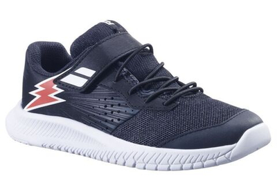 Детские теннисные кроссовки Babolat Pulsion All Court Kid - Black Blue