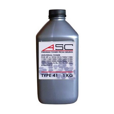 Тонер для HP Универсальный тип 41 (1кг, ASC(ASKE-H041) Silver ATM