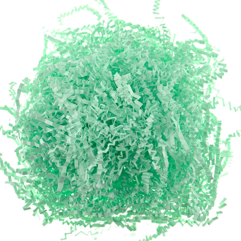 Наполнитель бумажный 50гр, 3 мм, зеленая пастель