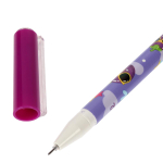 Ручка пиши-стирай гелевая 0,5 мм, синяя "Фрукты"