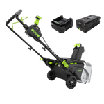 Снегоуборщик аккумуляторный Greenworks 82SN22 Арт. 2603307UB, 82V, 56 см, бесщеточный, c 1хАКБ 5АЧ и ЗУ