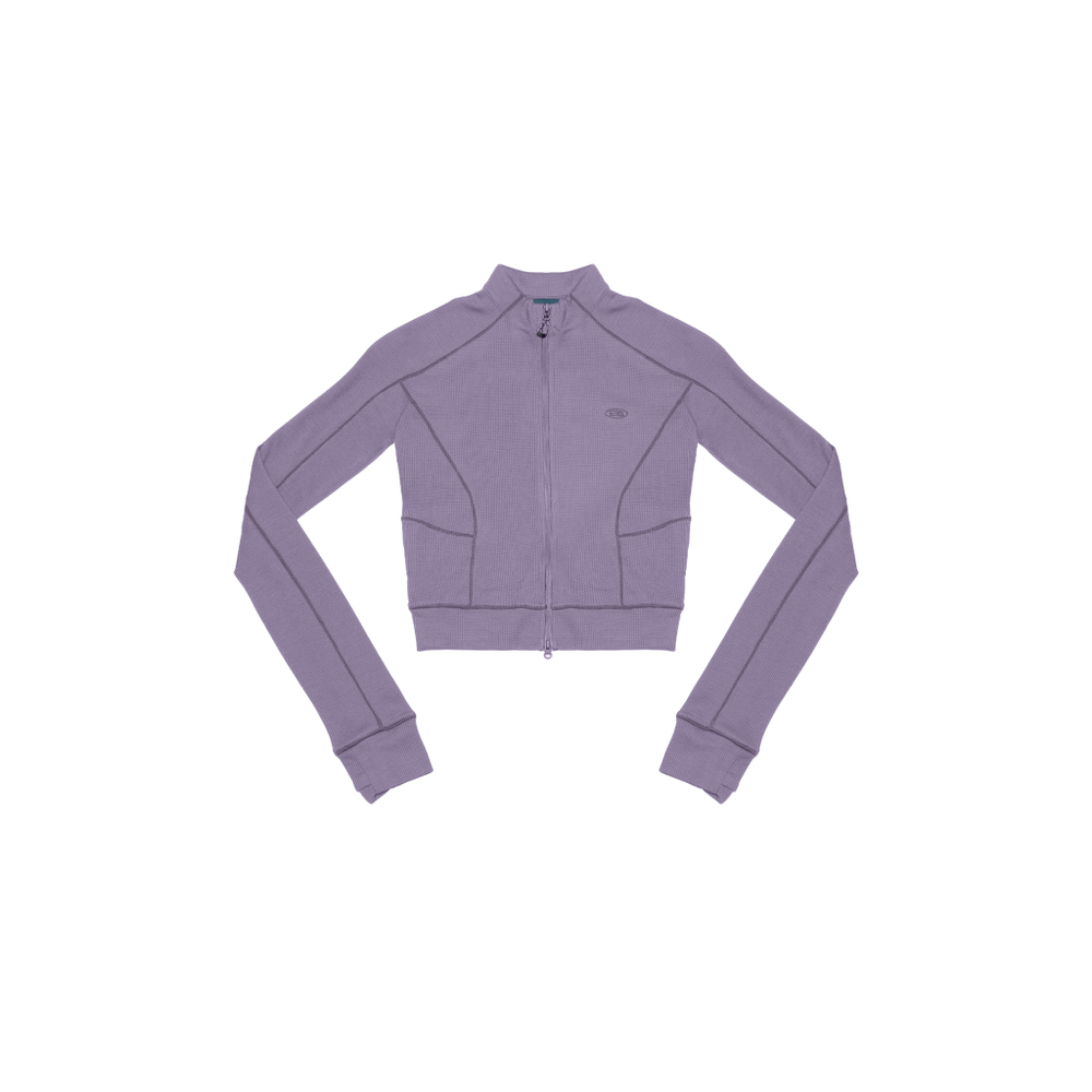 Лонгслив Nothomme Blue Coolmax Wool Waffle Cardigan Women's "Grey Purple"