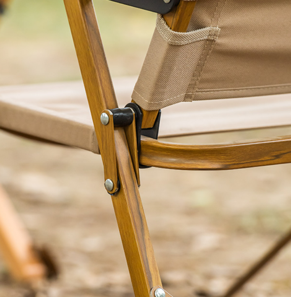 Кресло туристическое Naturehike MW02, складное, увеличенное, черное, до 120 кг, артикул NH19Y002-D-BLL, цвет Черный. Под заказ.