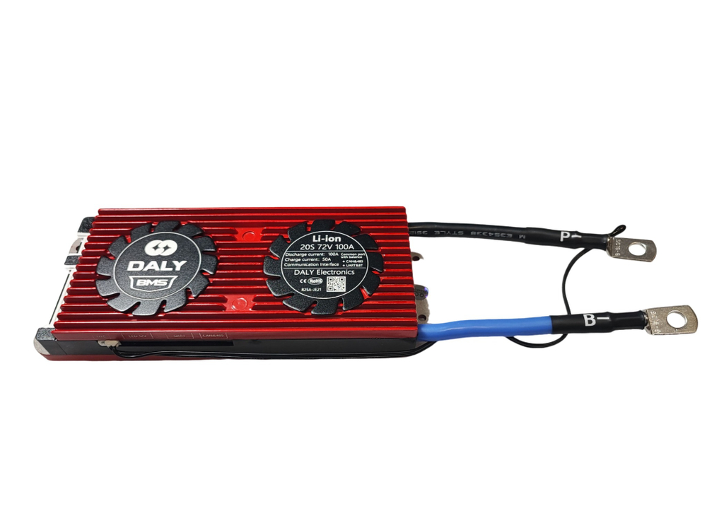 Плата контроля BMS Smart  Li-Ion  20S 72V 100A