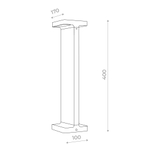 Светильник наземный DISTESA LED 10W 4000K