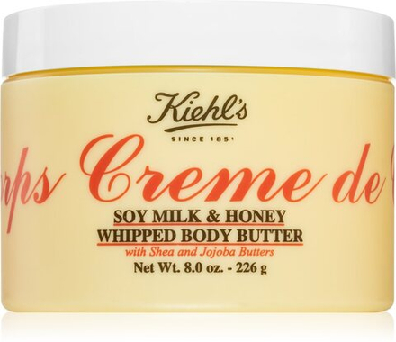 Kiehl's Creme de Corps Soy Milk & Honey Whipped Body Butter - масло для тела с маслом ши /   226  g  / GTIN 3605975073485