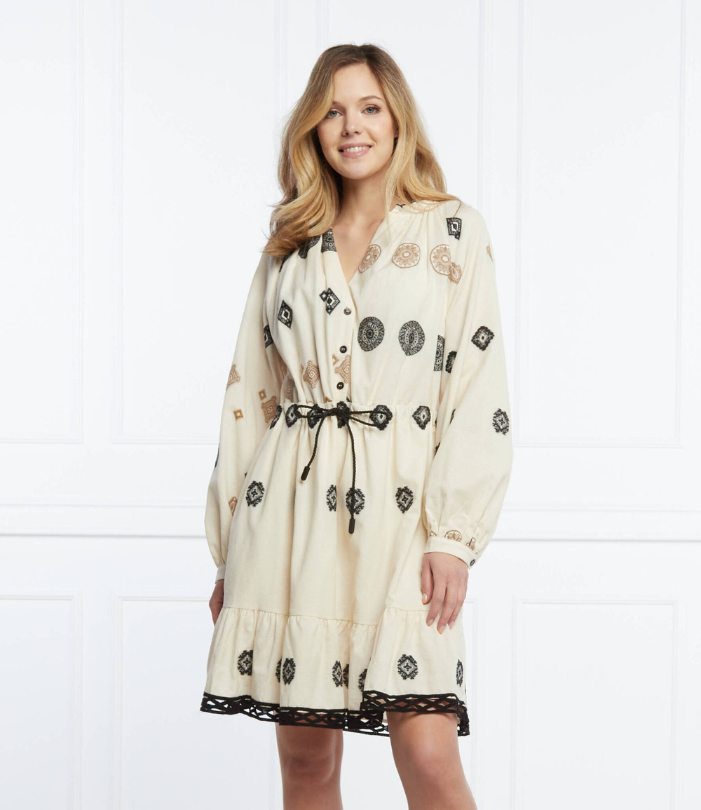 платье rowak Silvian Heach - бежевый(PGP22153VE)