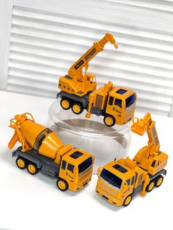 Набор машинок и спецтехники 6 машинок (201603951)