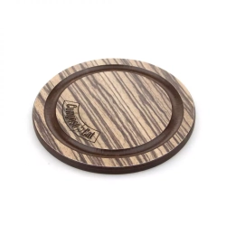 Набор подставок под кружку Бирдекель 4шт 9.5см ComposeEat Fashion зебрано натуральный