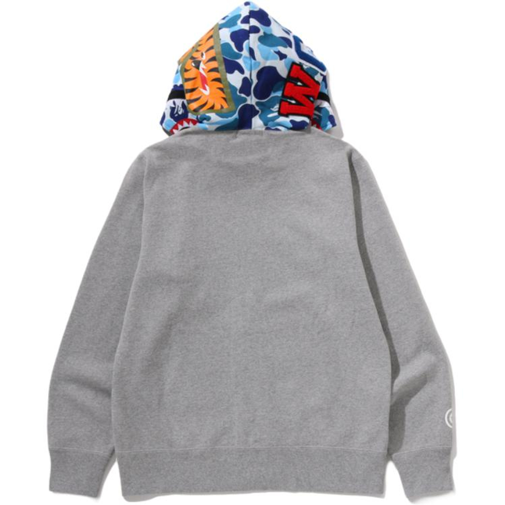 A Bathing Ape Bathing Ape Ss26 Sweatshirts Cotton Moderate No Fleece Lined Zip Closure 0zxswm301151q серый