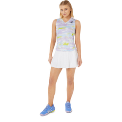 Женская теннисная майка ASICS Match Graphic Tank Top Women - Lilac, Multicoloured
