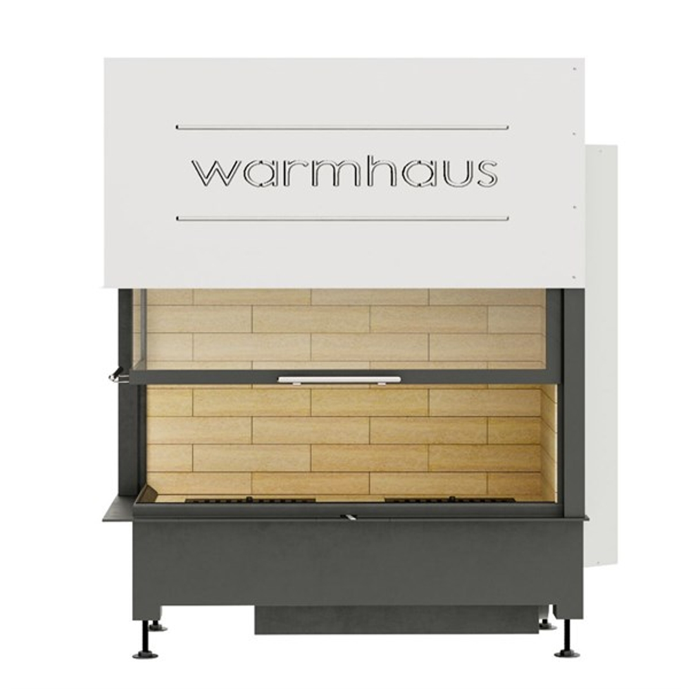 Каминная топка угловая левая WARMHAUS KANT L 100/57h