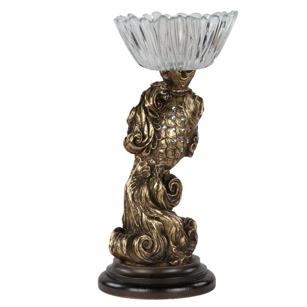 Фруктовница-конфетница Заветное желание Золото