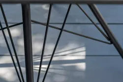 "Конте" интерьерный стол из HPL 63x63см, цвет "серый гранит"