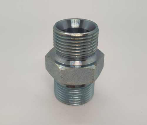 Штуцер 3/4 - 3/4 BSP-BSP соединительный прямой для РВД и гидравлических систем