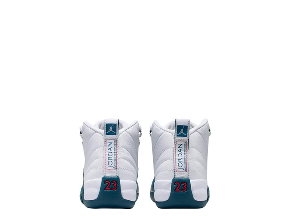 Кроссовки Air Jordan 12 “French Blue” (GS) White/French Blue-Metallic Silver-Varsity Red