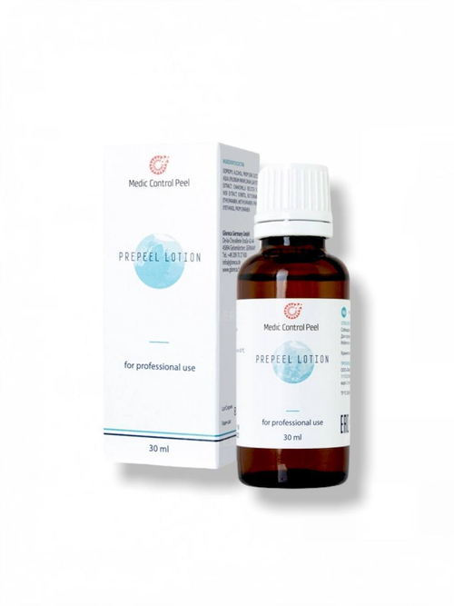 Medic Control Peel PREPEEL LOTION - Медик Контрол Пил ПРЕПИЛ - Лосьон для обезжиривания кожи перед нанесением препаратов химического пилинга, 30 мл