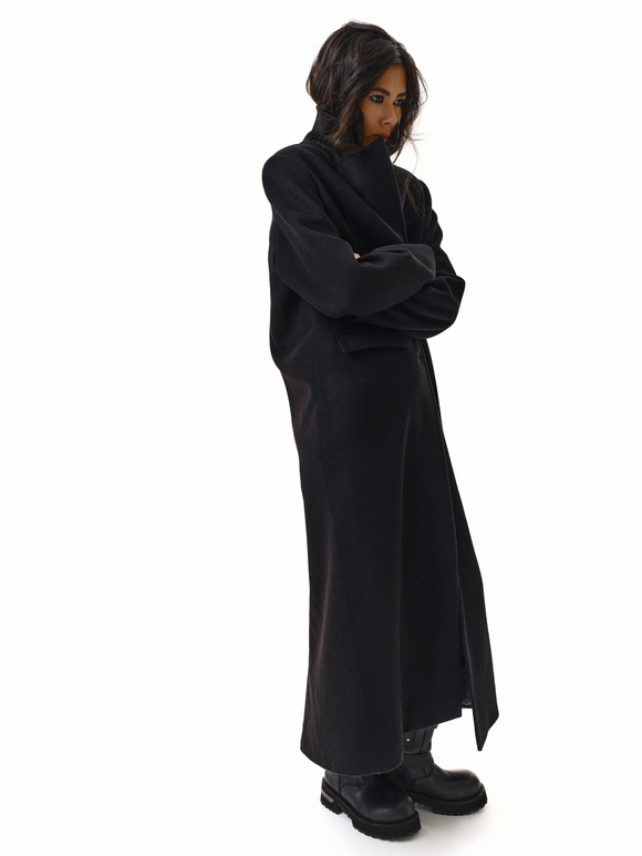 PRE-ORDER COAT ESME BLACK