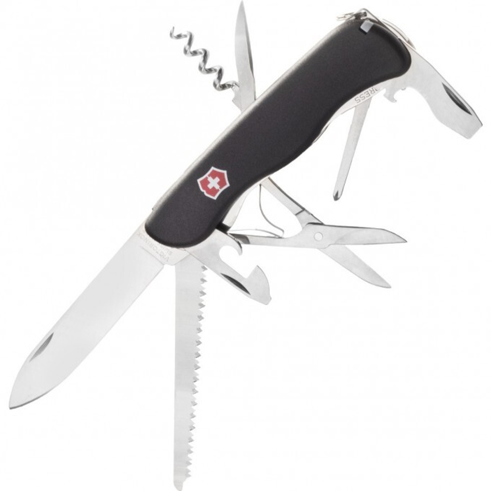Нож Victorinox Outrider, 111 мм, 14 функций, черный