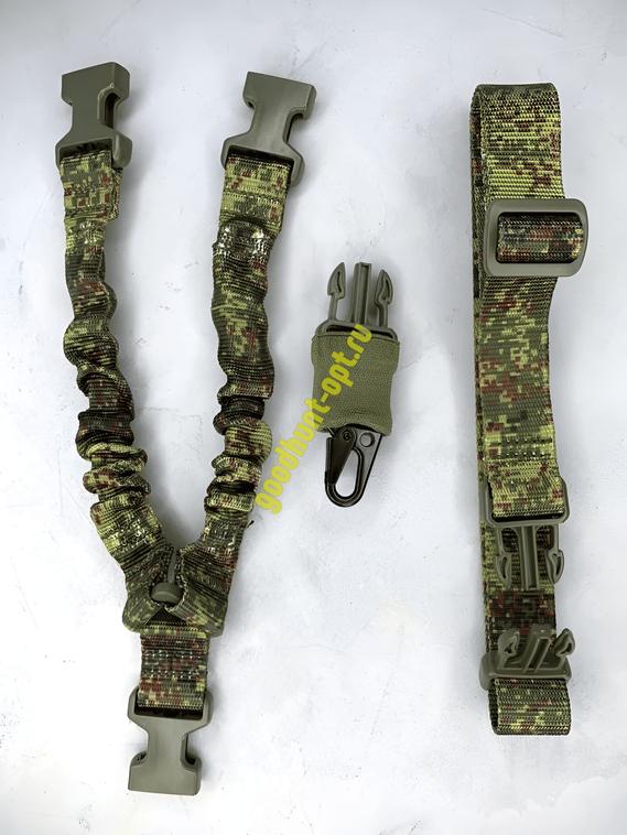 Тактический ремень на автомат одноточечный Пиксель