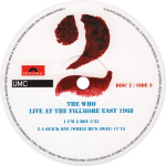 The Who / Live At The Fillmore East 1968 (3LP)
