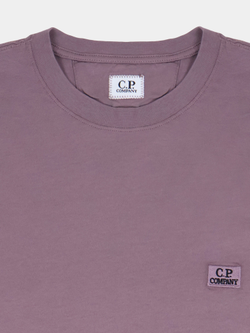 Футболка C.P. Company Logo Patch Lavande