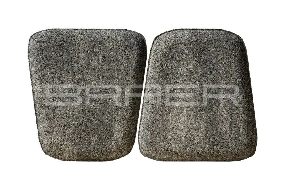 Тротуарная плитка Braer Классико круговая, Color Mix Туман, 60 мм