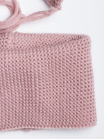 Шапка зимняя детская и снуд для девочки