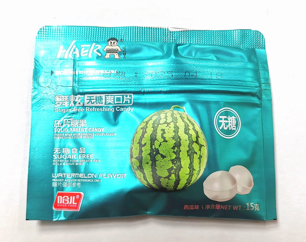Драже Haer без сахара 15г Арбуз