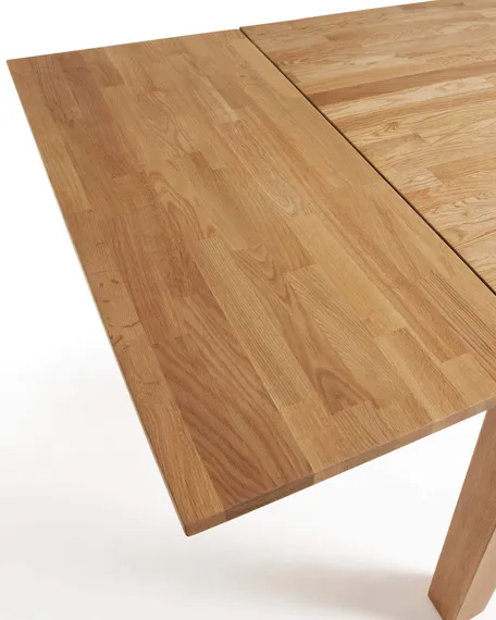 Стол раздвижной Indra 120-200x75 дубовый