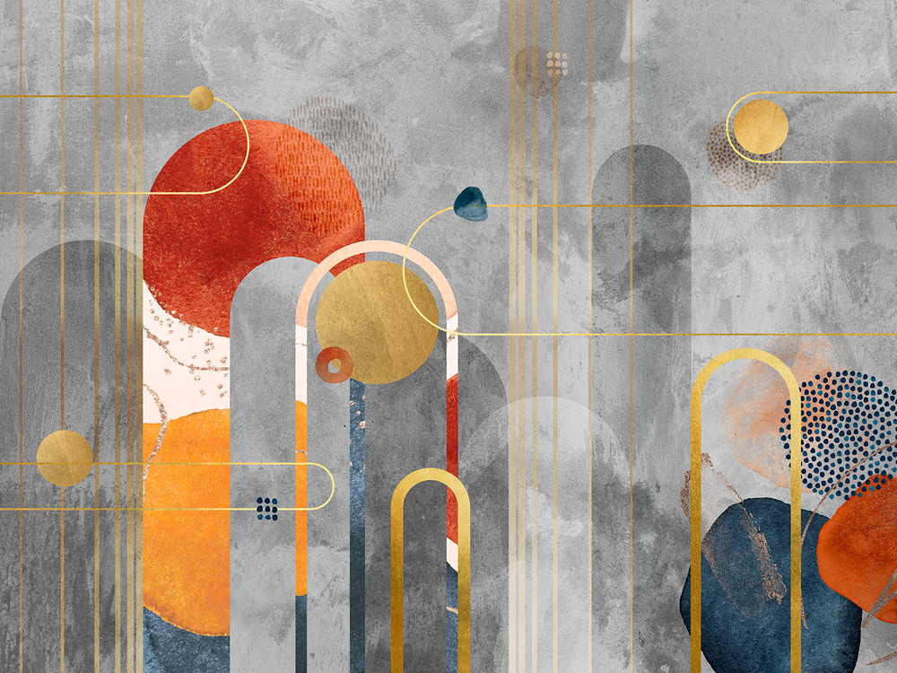 Дизайнерские обои Wall Street Deco