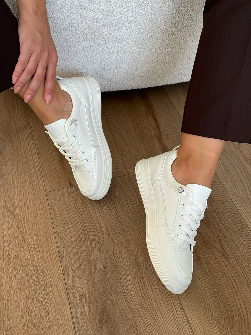 Кеды из эко кожи