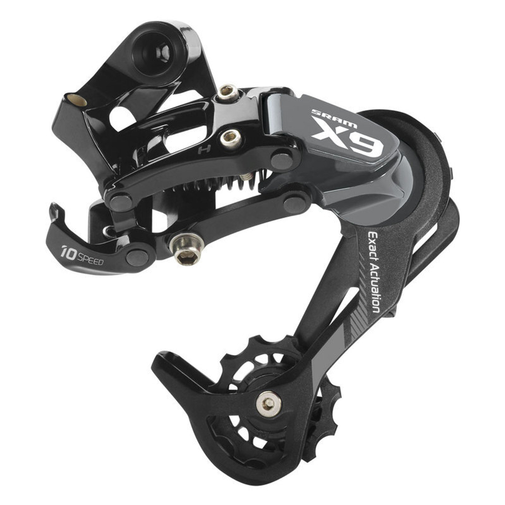 Переключатель задний Sram X.9, короткая лапка (10 ск.), серый`2014 Артикул: 00.7515.066.060