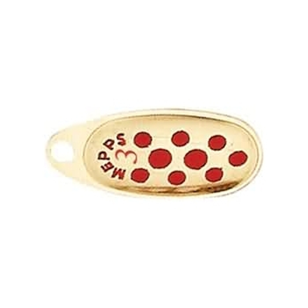 Блесна вращающаяся Mepps COMET PTS, 00, Gold/Red dots