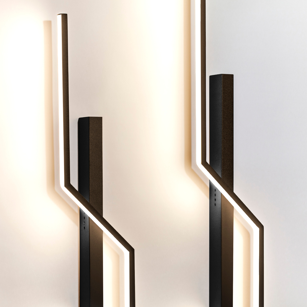 739627 Бра PALLA 17W LED 532LM 120G ЧЕРНЫЙ 3000K