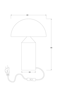 Настольный светильник Freya FR5218TL-01BS