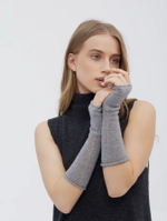 Митенки женские М701-03 серый