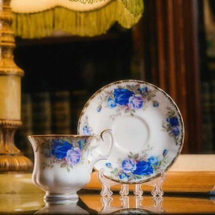 Винтаж: Чайная пара «MOONLIGHT ROSE»