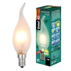 HCL-42-FR-E14 flame Лампа галогенная. Картонная коробка