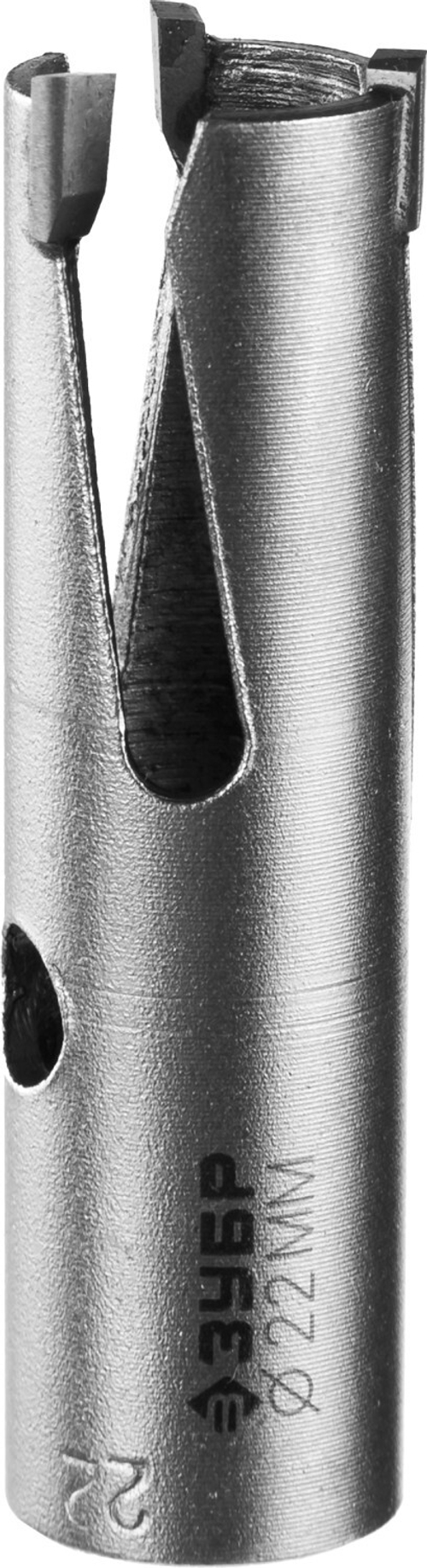 ЗУБР ПРОУНИВЕРСАЛ 22мм, коронка с твердосплавными резцами