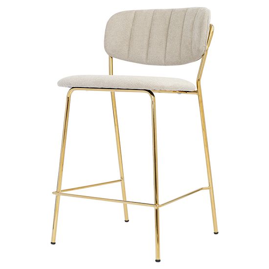 Стул полубарный eirill, шенилл, серый