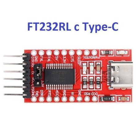 Конвертер-преобразователь USB-UART TTL FTDI FT232RL