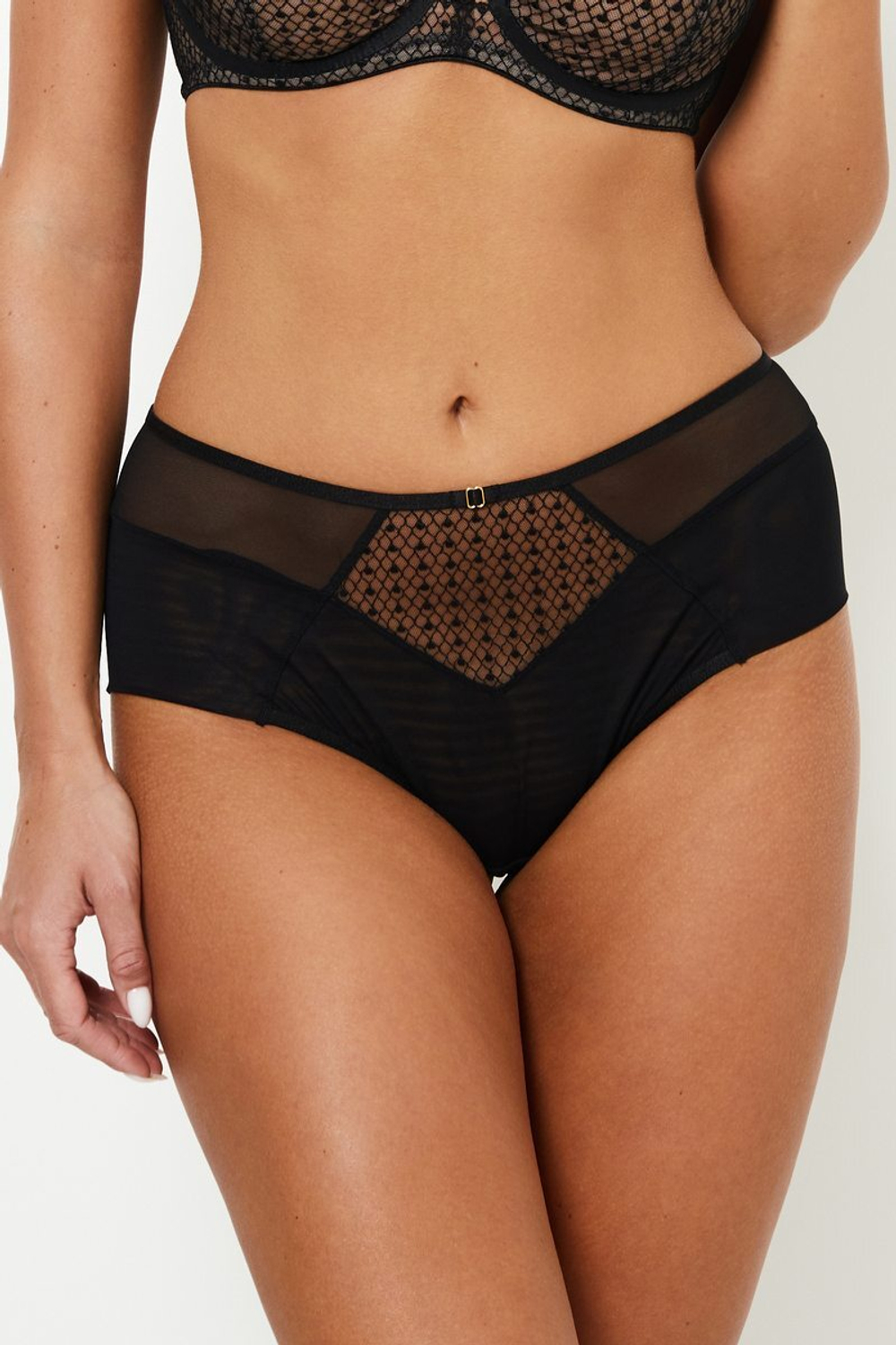 MIRANDA BLACK Mini Трусы бразильяно SUBTILLE